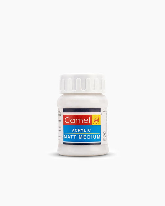 Camel Acrylic Matt Medium Individual jar of 100 ml