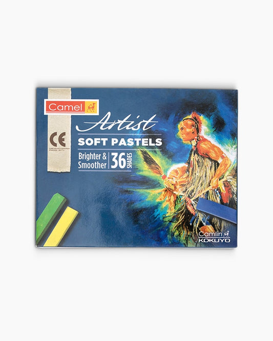 Camel Artist Soft Pastels Assorted pack of 36 shades