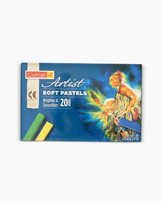 Camel Artist Soft Pastels Assorted pack of 20 shades