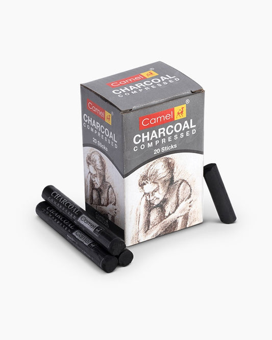 Camel Compressed Charcoal Stick Pack of 5