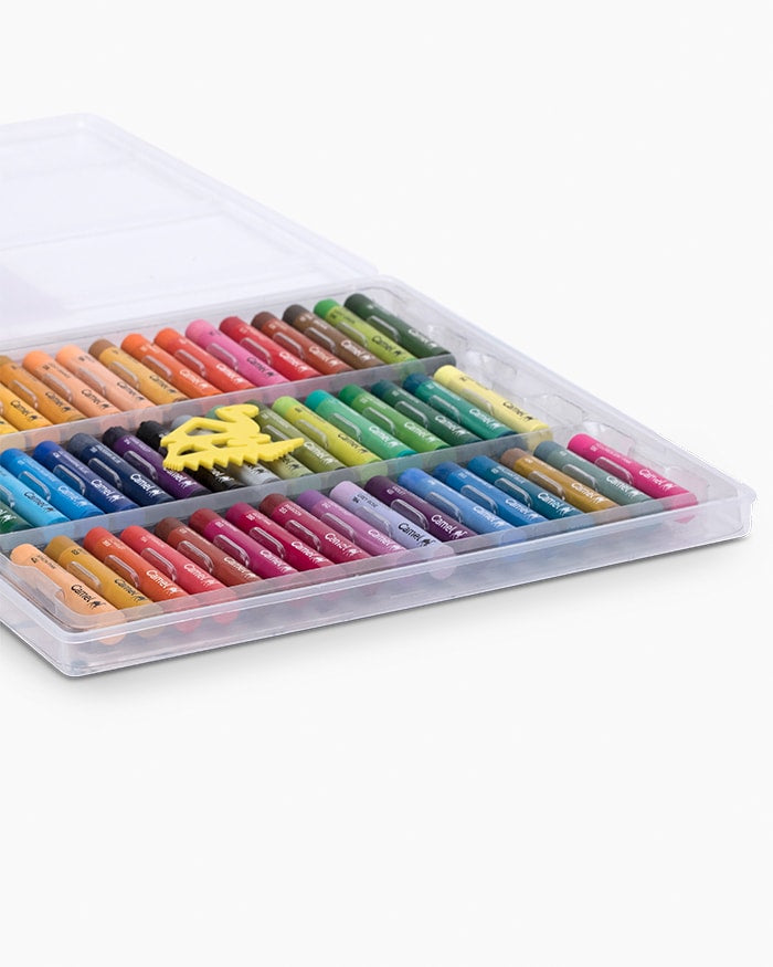 Camel Student Oil Pastels Assorted plastic pack of 25 shades