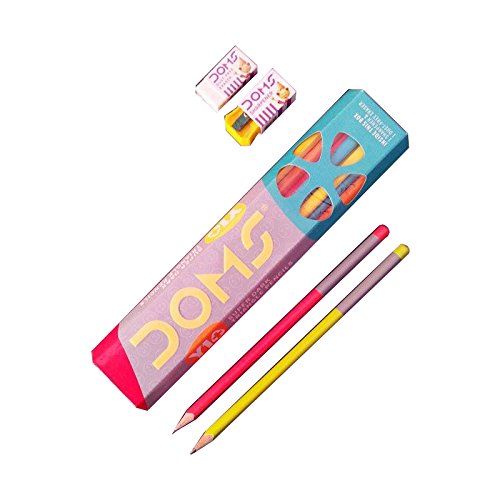 Doms Y1 Extra Dark Triangle Pencil - Pack of 3 boxes