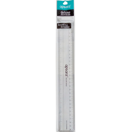 Apsara Deluxe Scale For clear and accurate measuring - 30 cm Pack of 10 pcs