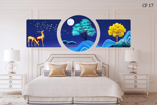 Resin Art Natural Wall Frame CF 17, Wall Decor For Living Room, For Home Decore , Office Decore and Gifting