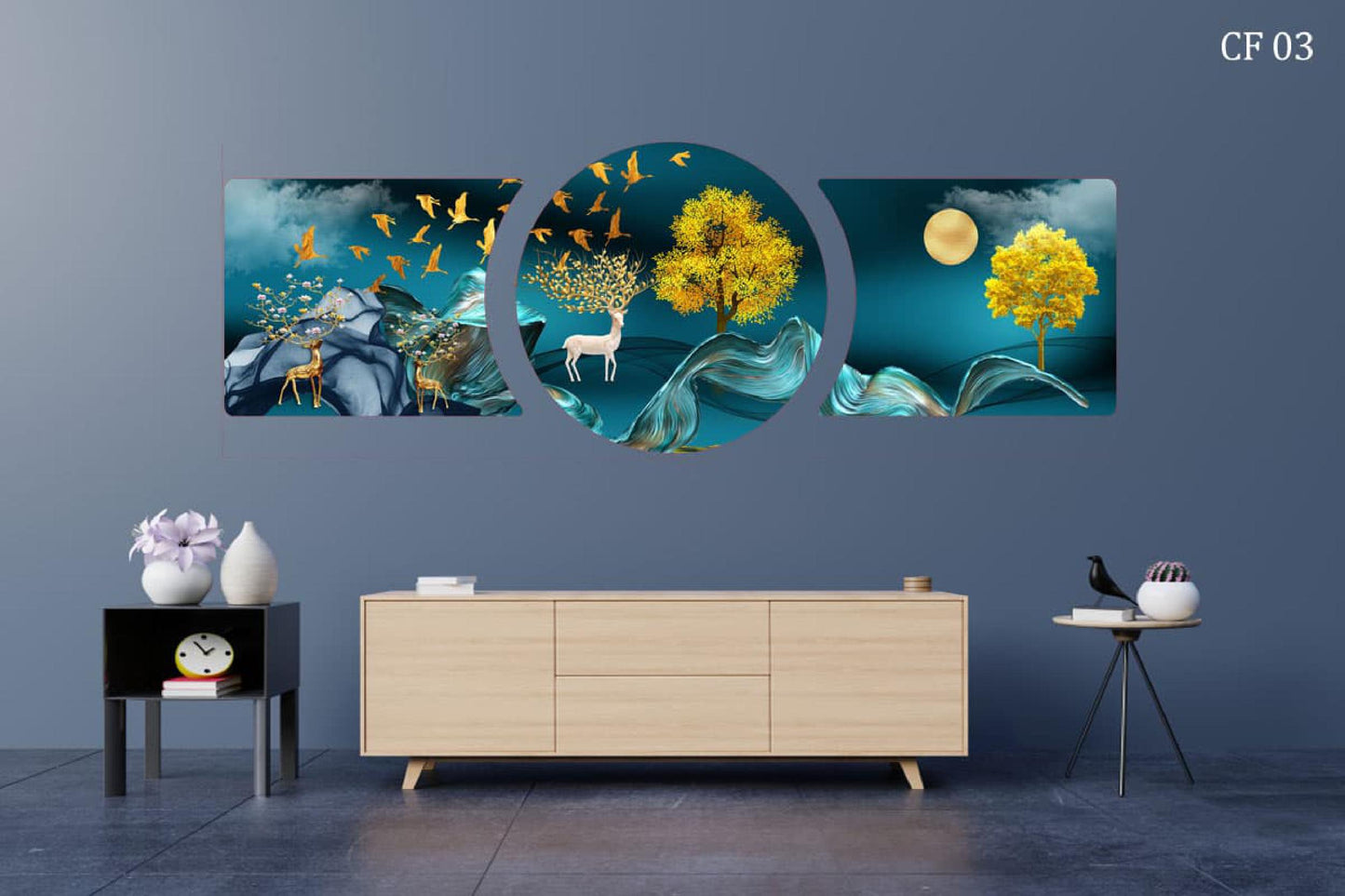 Resin Art Natural Wall Frame CF 03, Wall Decor For Living Room, For Home Decore , Office Decore and Gifting