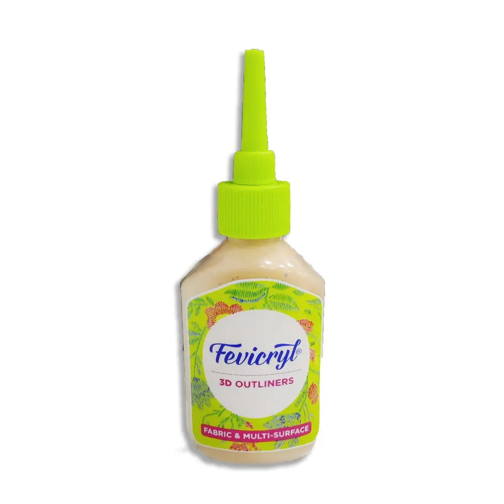 Pidilite Pearl Fevicryl 3D Outliners Fabric & Multi-Surface