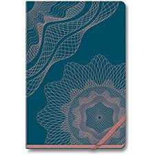 Navneet HQ Gold Rush Attractive Design Case Bound Notebook | A5-size, is suited for office executives and professionals.