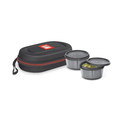 Milton Nutri Stainless Steel Insulated Tiffin Set, 320ml