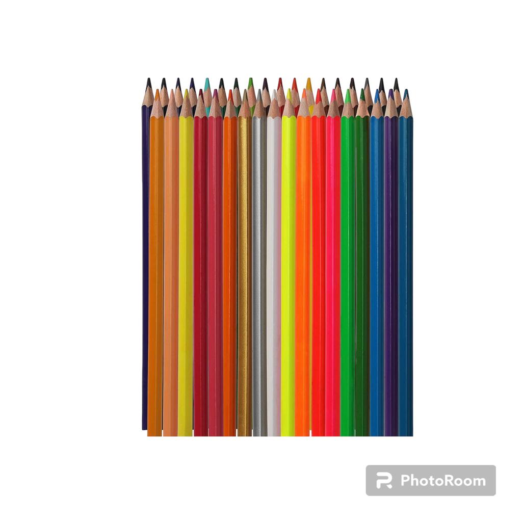 Faber-Castell 36 Triangular Colour Pencils|Multicolor