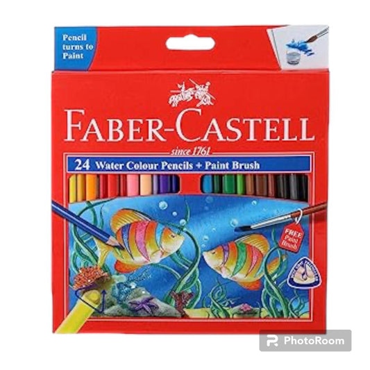 Faber-Castell Water Colour Pencils (Pack Of 24)