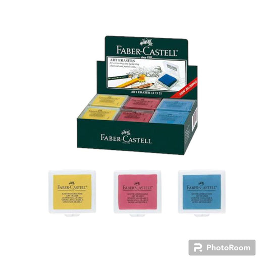 Faber-Castell Drawing Art Kneaded Erasers Pack Of 2