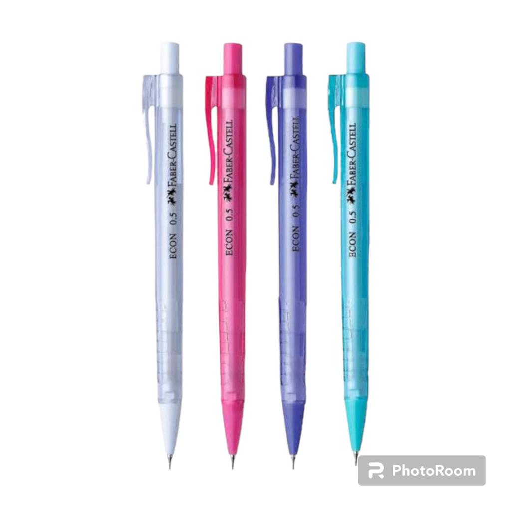 Faber-Castell Econ Mechanical Pencil - 0.7mm Pack of 4