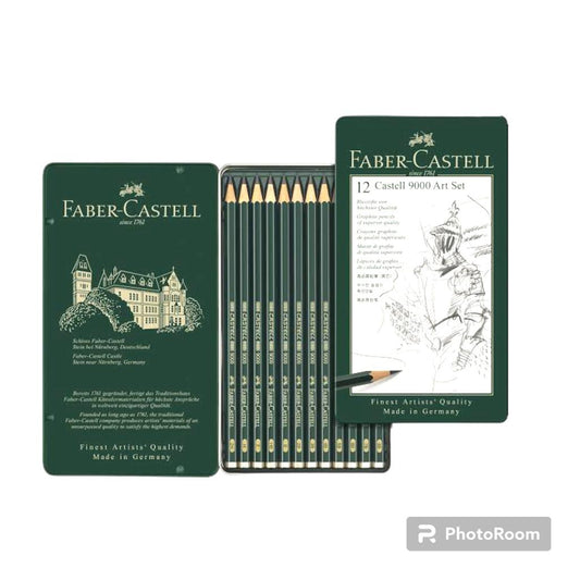 Faber-Castell Castell 9000 Pencil Set-Pack Of 12