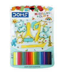 Doms Modelling Clay Set of 18