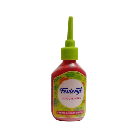 Pidilite Regular Fevicryl 3D Outliners Fabric & Multi-Surface (Loose Colours)