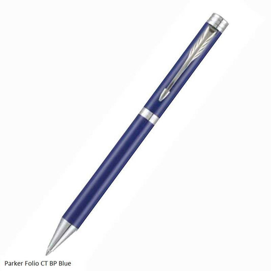 Parker Folio Standard Chrome Trim Ball Pen