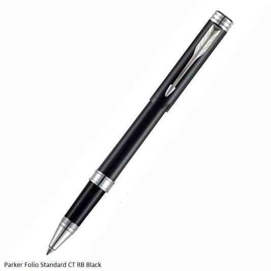 Parker Folio Standard Chrome Trim Roller Pen