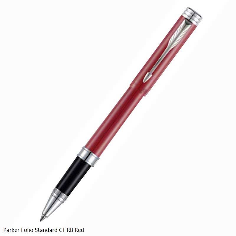 Parker Folio Standard Chrome Trim Roller Pen