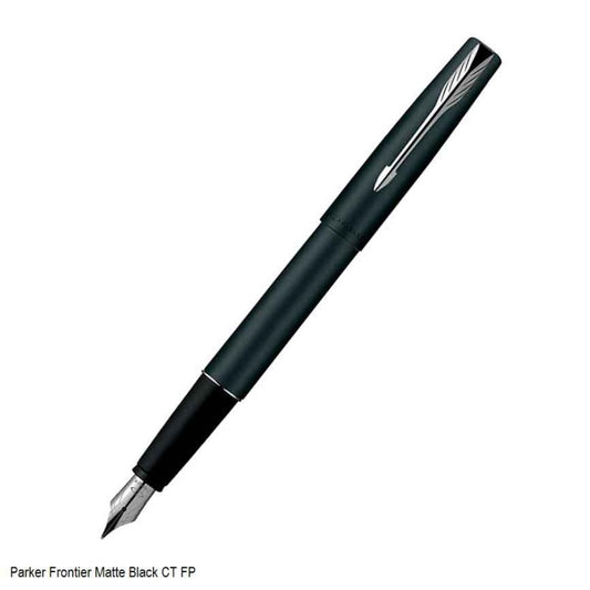 PARKER FRONTIER MATTE BLACK CT FOUNTAIN PEN