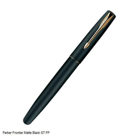 PARKER FRONTIER MATTE BLACK GT FOUNTAIN PEN