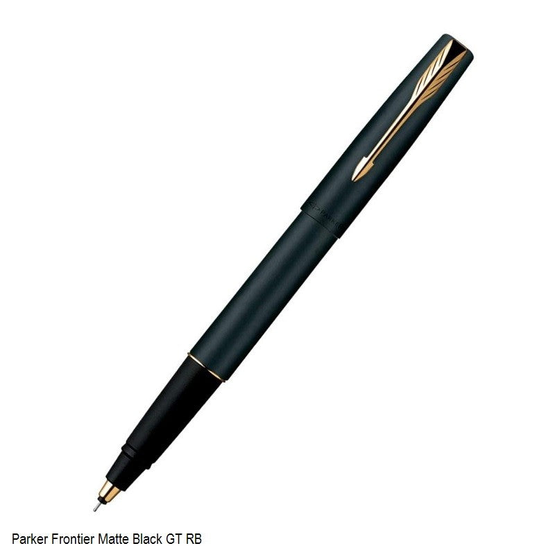 PARKER FRONTIER MATTE BLACK GT ROLLERBALL PEN