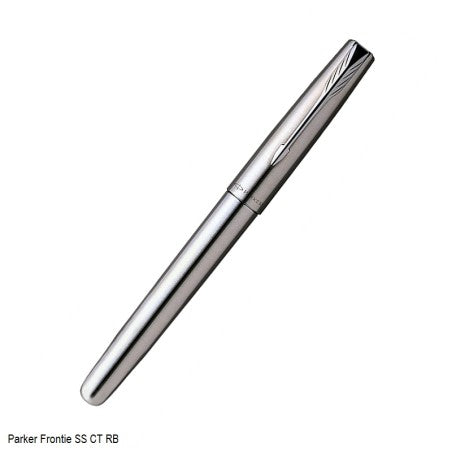 PARKER FRONTIER STAINLESS STEEL CT ROLLERBALL PEN