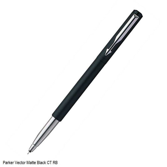 PARKER VECTOR MATTE BLACK CT ROLLERBALL PEN