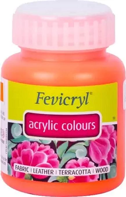 PIDILITE Fevicryl Acrylic Colour 100ml for Art and Craft Paint, Canvas, Wood, Leather, Earthenware, Metal